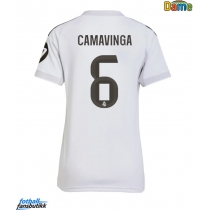 Real Madrid Eduardo Camavinga #6 Hjemmedrakt Dame 2025-26 Kortermet